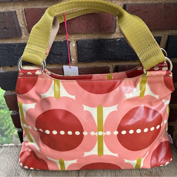 Orla Kiely coated fabric shoulder bag—unusual pattern - Picture 2 of 15